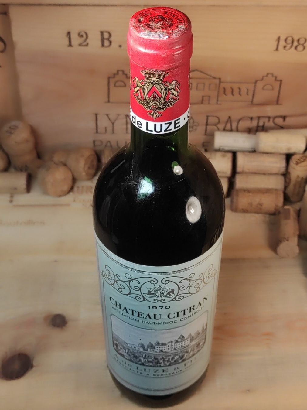 Wein: 1970 Haut Medoc Chateau Citran – Neu (gemäss Beschreibung) aus Büsserach von Vintage-vins 3