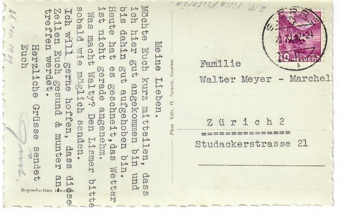 Cartoline postali: Sierre – Usato da Hochdorf venduto da Ziegel-16 1