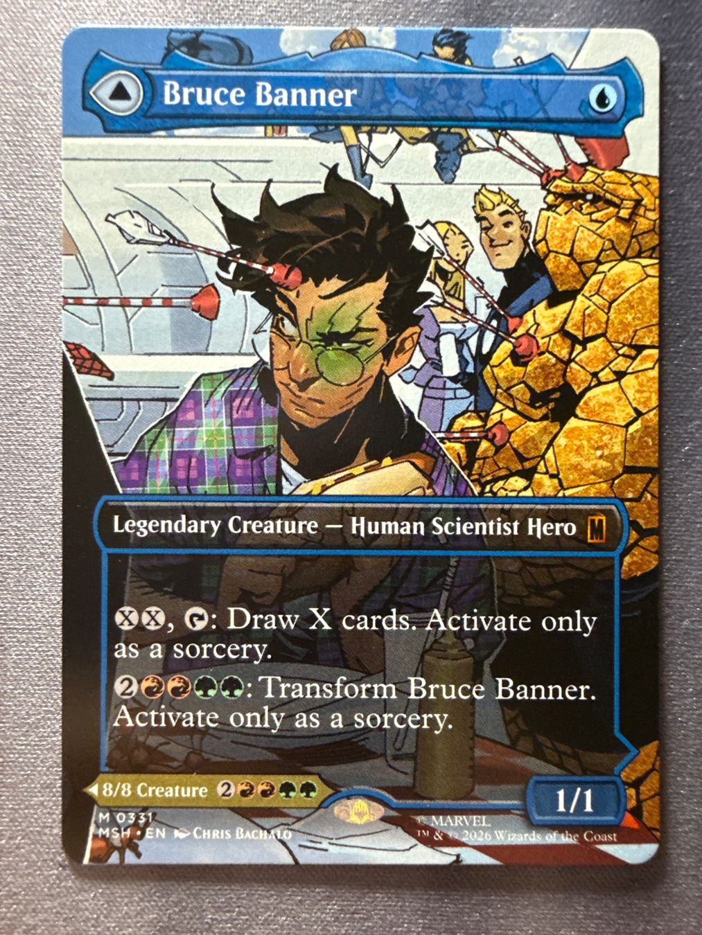 Magic The Gathering Carte collezionabili: Bruce Banner / The Incredible Hulk 0331 Marvel – Nuovo (secondo la descrizione) da Windlach venduto da Karterix