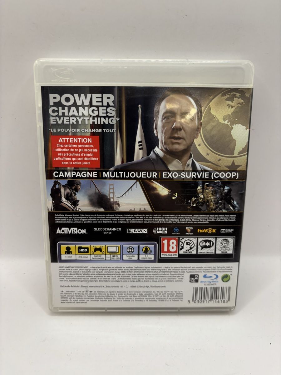 Jeux: Call of Duty: Advanced Warfare PS3 – D'occasion à Genève par sho_67qj 1