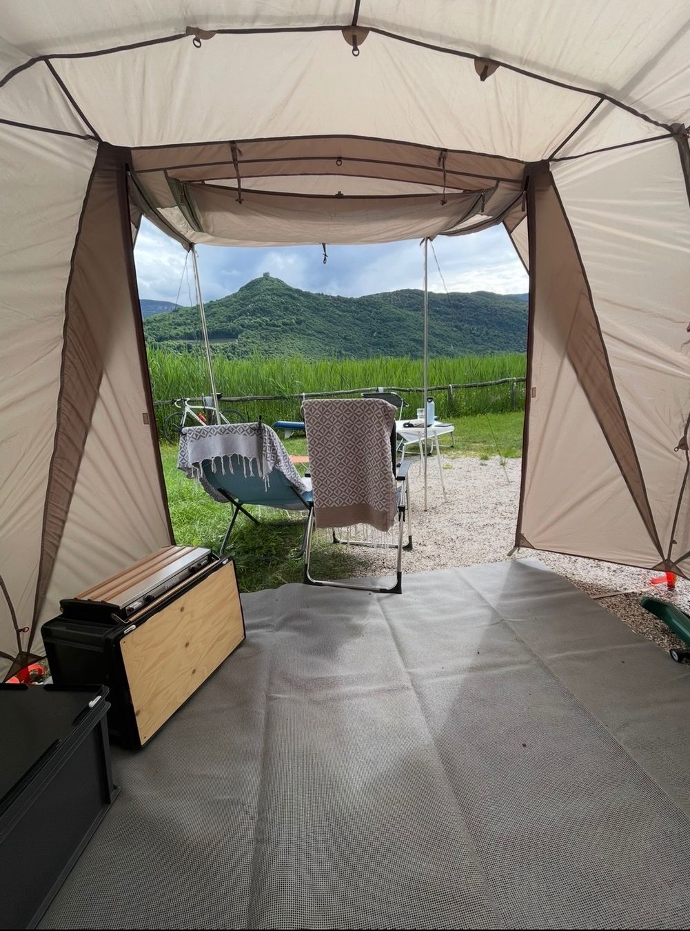 Vaude Verande & Tende da sole: VAUDE Auto-/Vanvorzelt – Pavillion – Usato da Davos Platz venduto da Flosch01 7