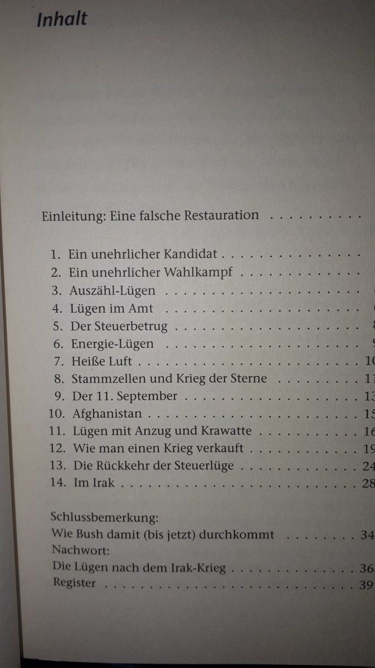 Bücher: David Corn Die Lügen des George W. Bush. – Gebraucht aus Basel von Alacant 3