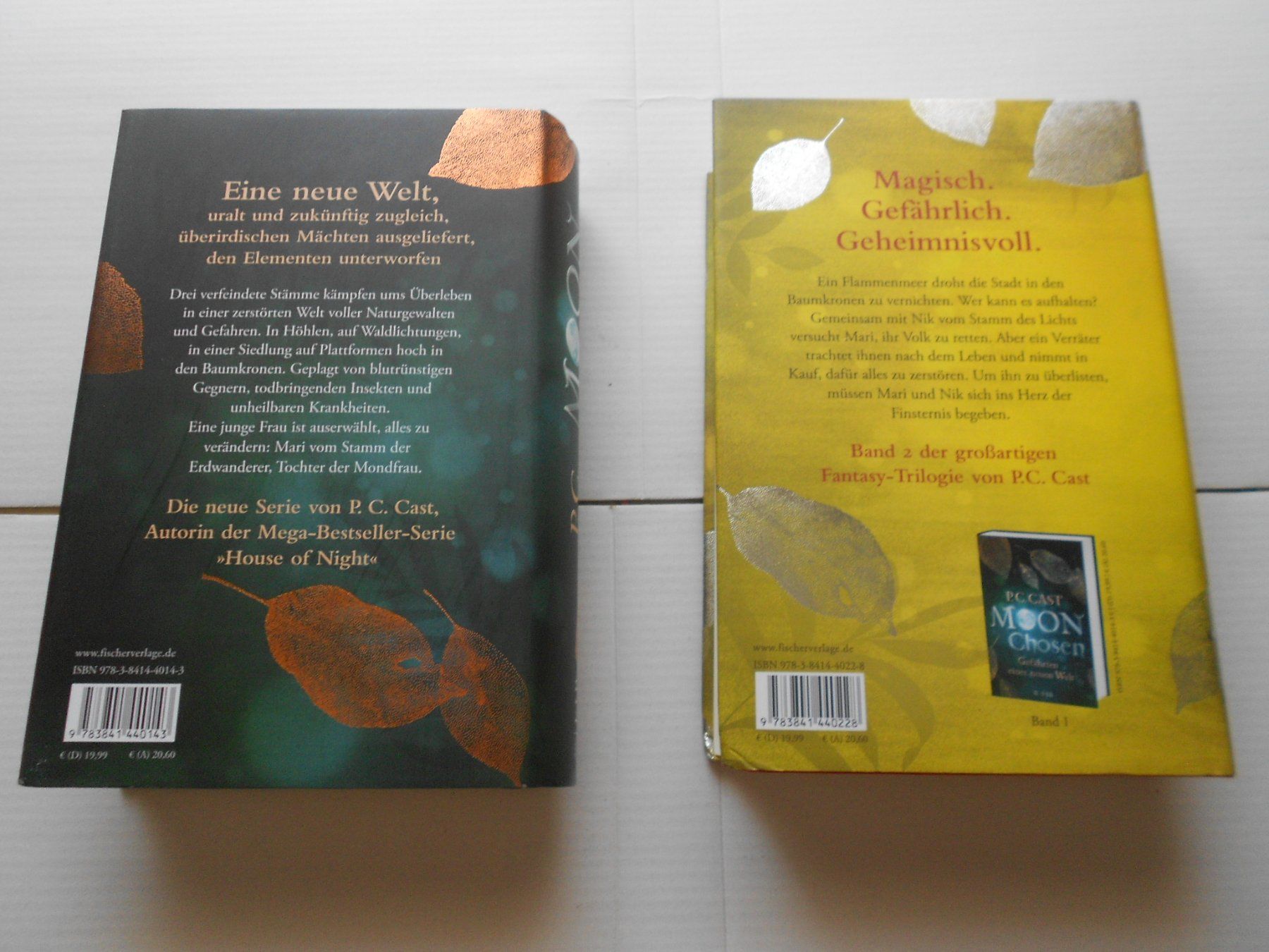 Bücher: Bücher P.C. Cast "Moon Chosen" und "Sun Warrior" – Neu (gemäss Beschreibung) aus Wettingen von Andromeda26 1