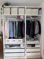 IKEA Pax Kleiderschrank weiss mit Schubladen gut erhalten