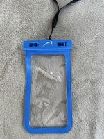 Blaue Strandtasche für Smartphone, ideal für den Sommer! 