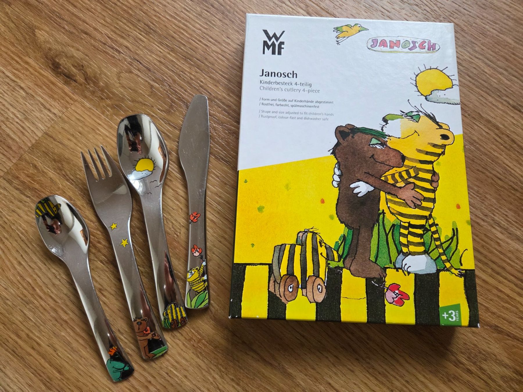 WMF Set di posate: WMF Kinderbesteck Janosch – Usato da Heinrichswil venduto da frankie19860
