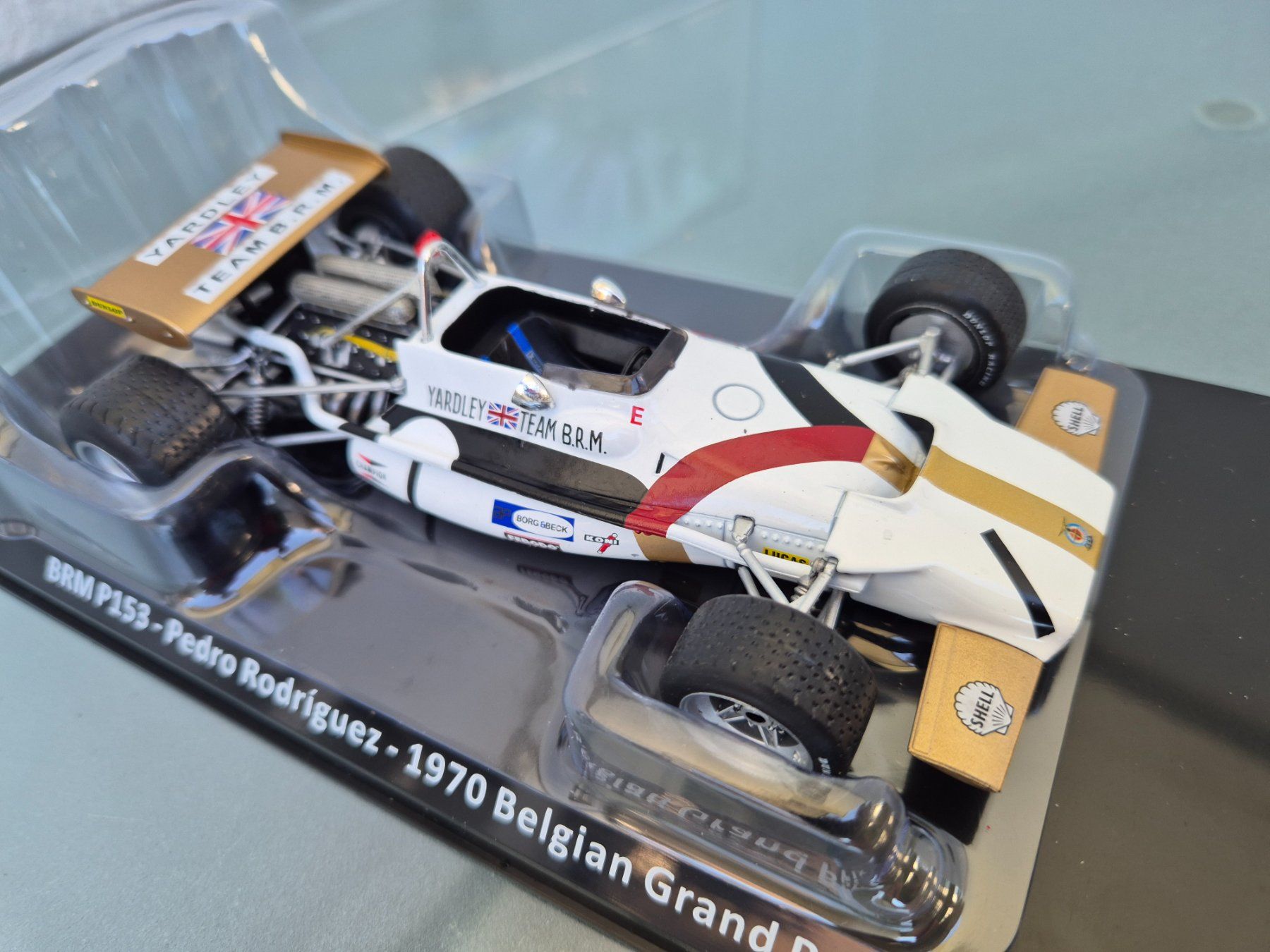 Modellini d'auto: BRM P163 Pedro Rodriguez 1:24 – Nuovo (secondo la descrizione) da Oberbuchsiten venduto da laffite54 3