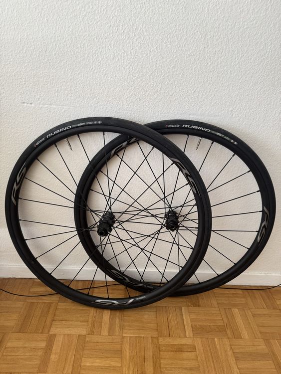 Wheel Roue Velo Shimano Rs Shimano RS 370 Wheel Set Road Cycling