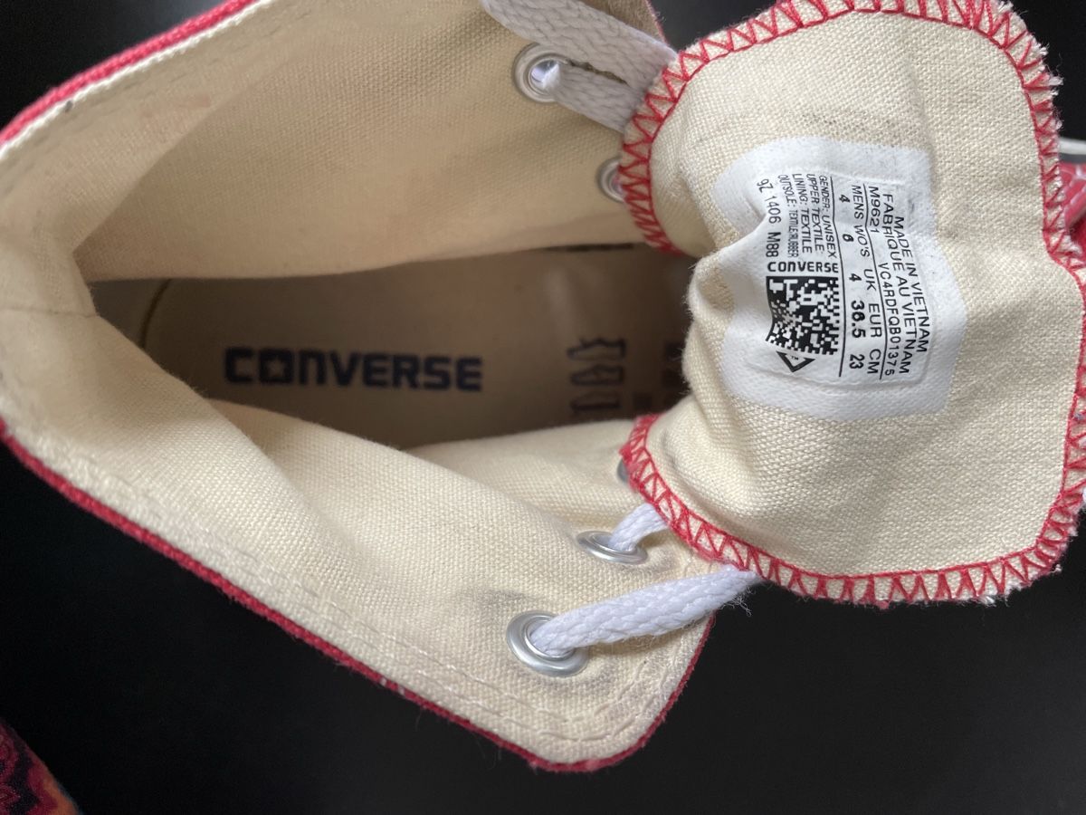 Converse Scarpe da uomo: Converse, rot, Gr 36,5 – Usato da Aarau Rohr venduto da foodlover 4