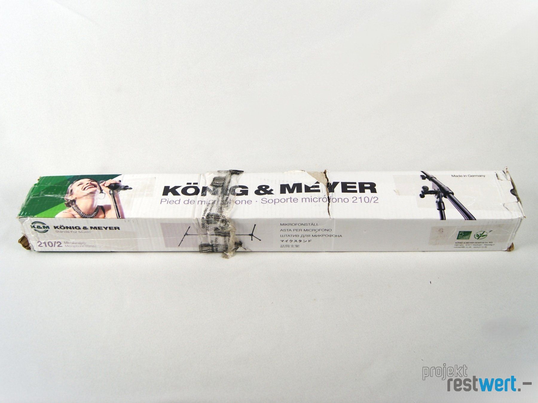 König & Meyer Supports pour instruments & partitions: Mikrofonstativ 210/2 KÖNIG & MEYER – Neuf (Voir description) à Bülach par restwert_buelach 1