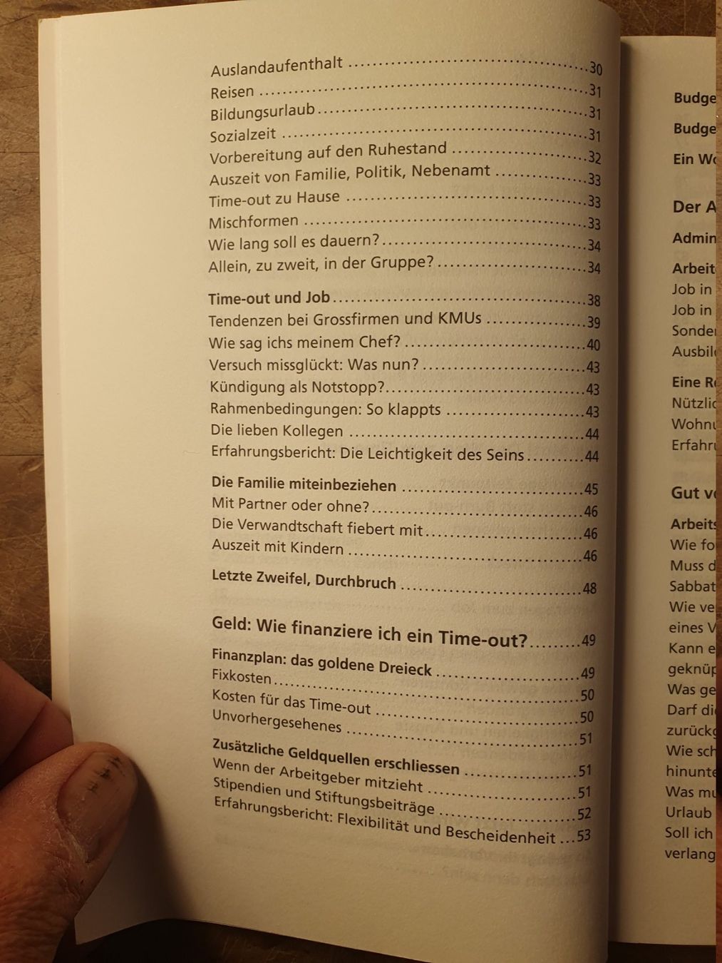 Libri: Time-Out Ausstieg auf Zeit - Karin Ammann – Usato da Zürich venduto da loosebone 4