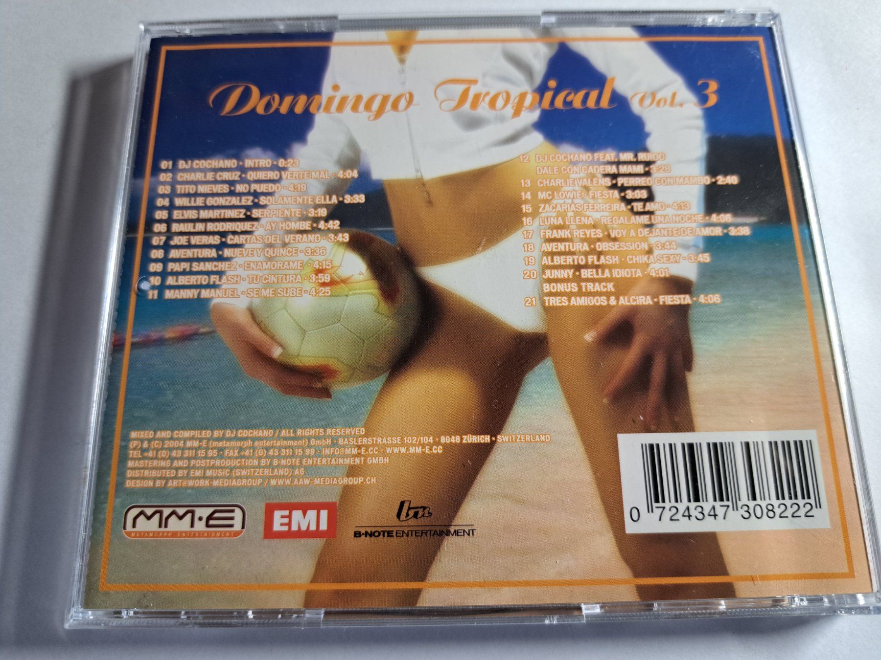 CD: Domingo Tropical Vol.3 - Mixed by DJ COCHANO – Usato da Wichtrach venduto da LuckyLuke69 1