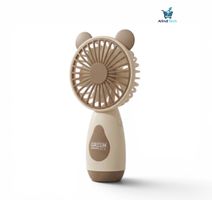 Tragbarer Handventilator – Kompakt & USB-aufladbar – Baun