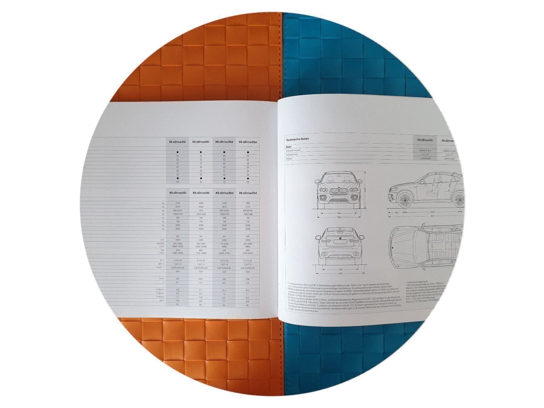 Riviste & Magazine: BMW X6 E71 - Prospekt / Katalog – Usato da Viganello venduto da CARLiteratur 5