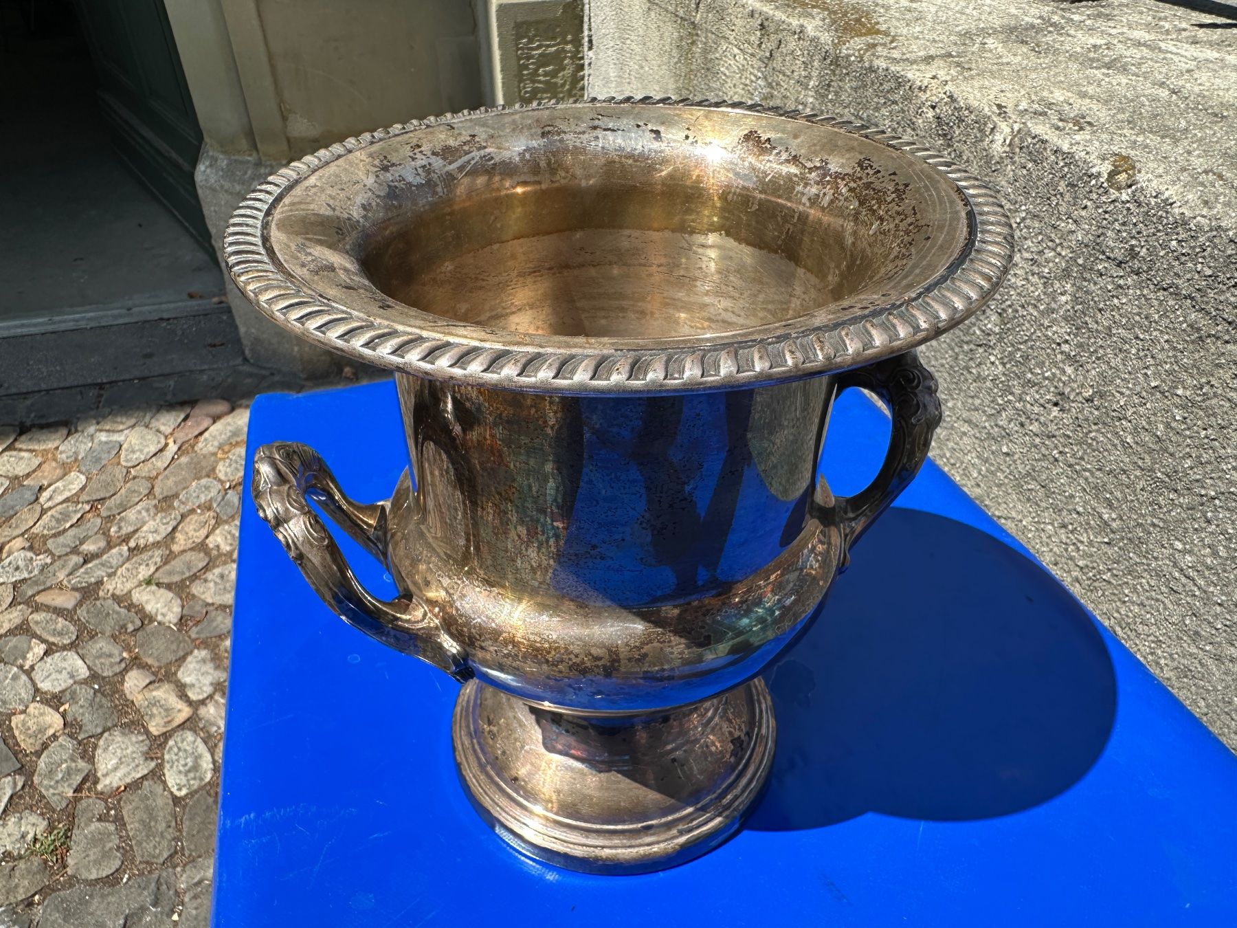 Sonstiges: Vintage Champagerkübel versilbert – Gebraucht aus Zürich von atlantis77 9