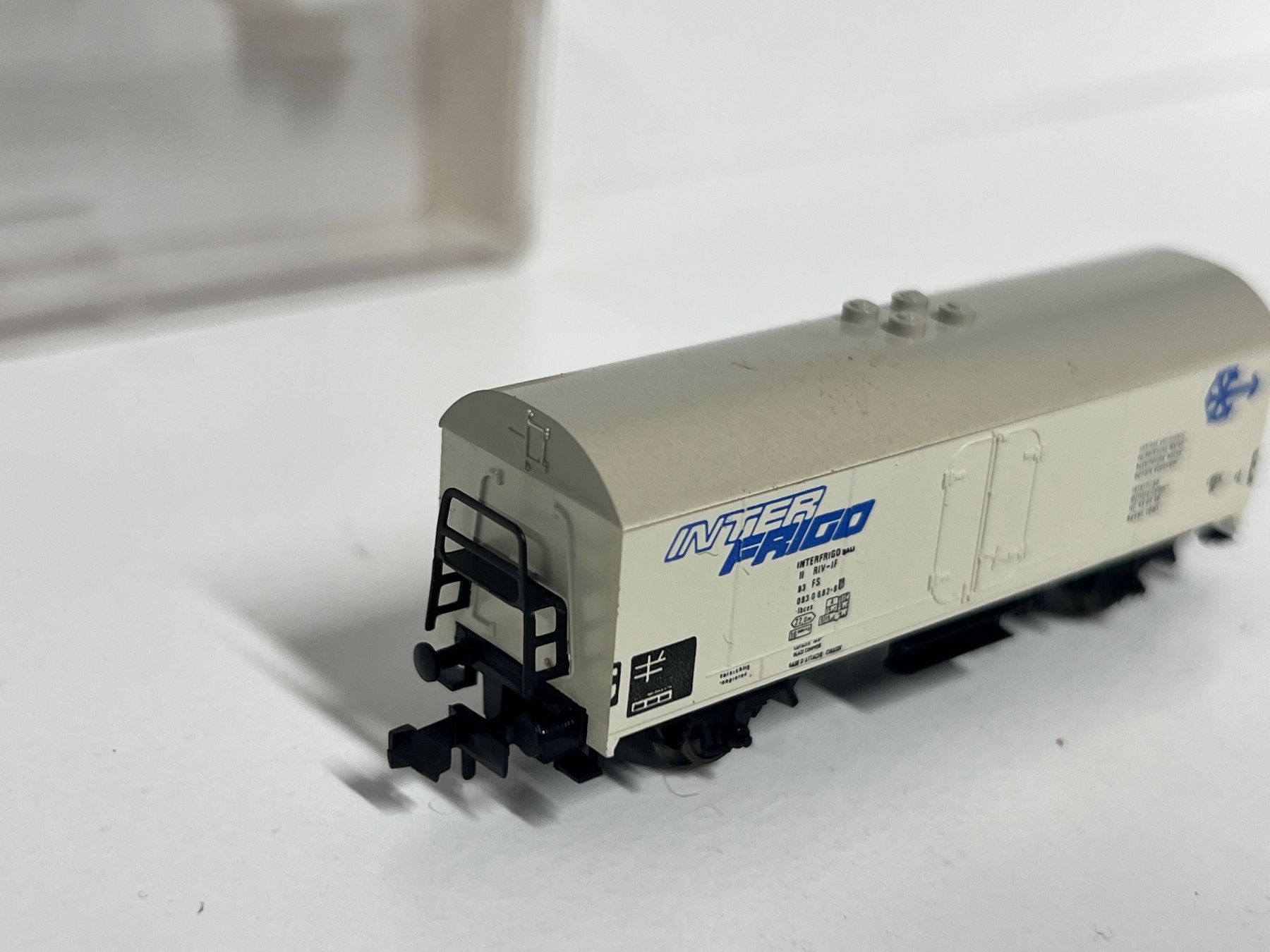 Fleischmann Modellini di ferrovie: Fleischmann Spur N Inter Frigo – Usato da Geroldswil venduto da TopTrain54 4