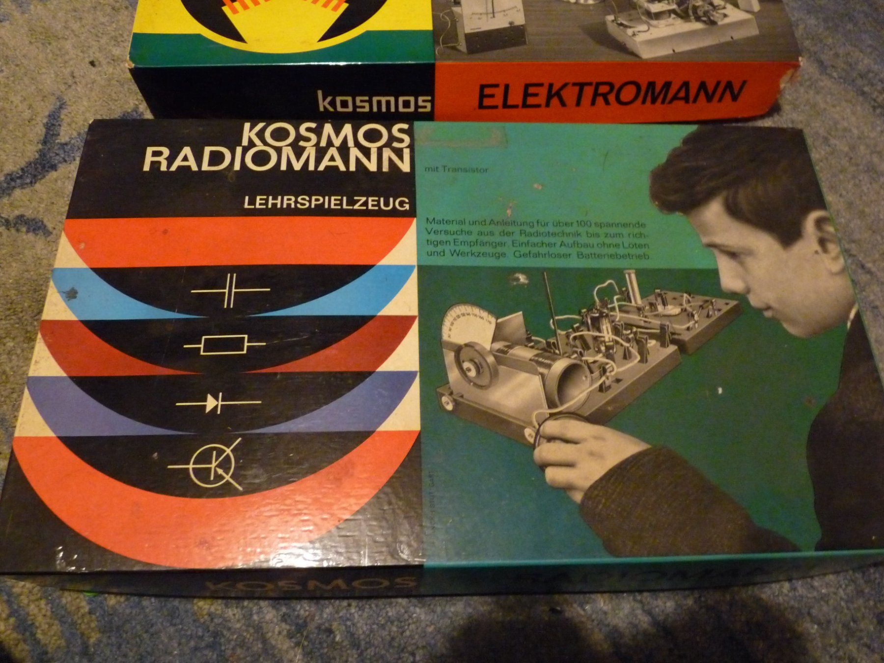 Baukästen: Kosmos Elektromann Vintage Experimentierkasten – Gebraucht aus Muntelier von Lusbus 1