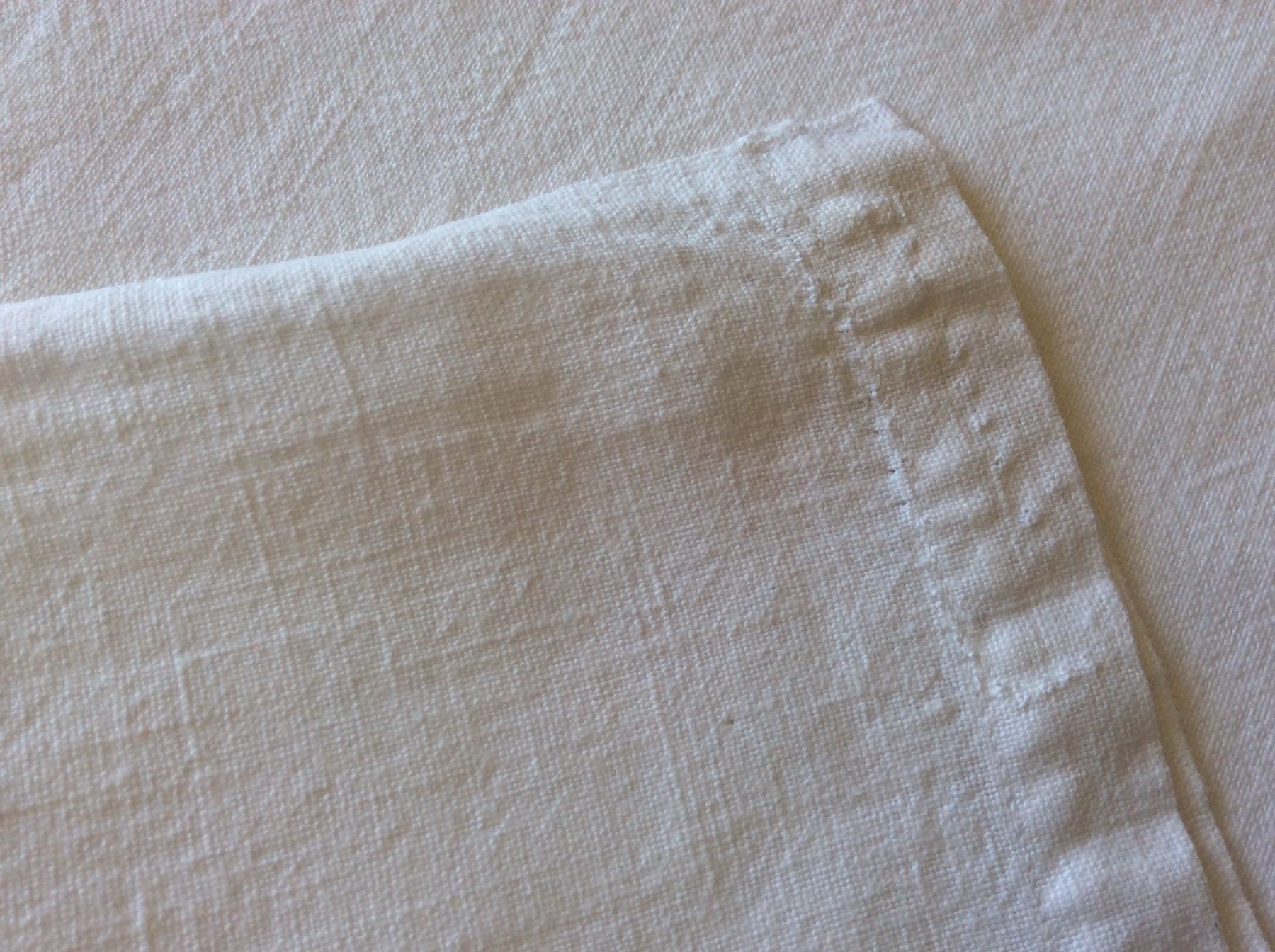 Bettwäsche: Leinen - Leintuch mit kleinem Monogramm MB – Neu (gemäss Beschreibung) aus Birwinken von chez-erna 3