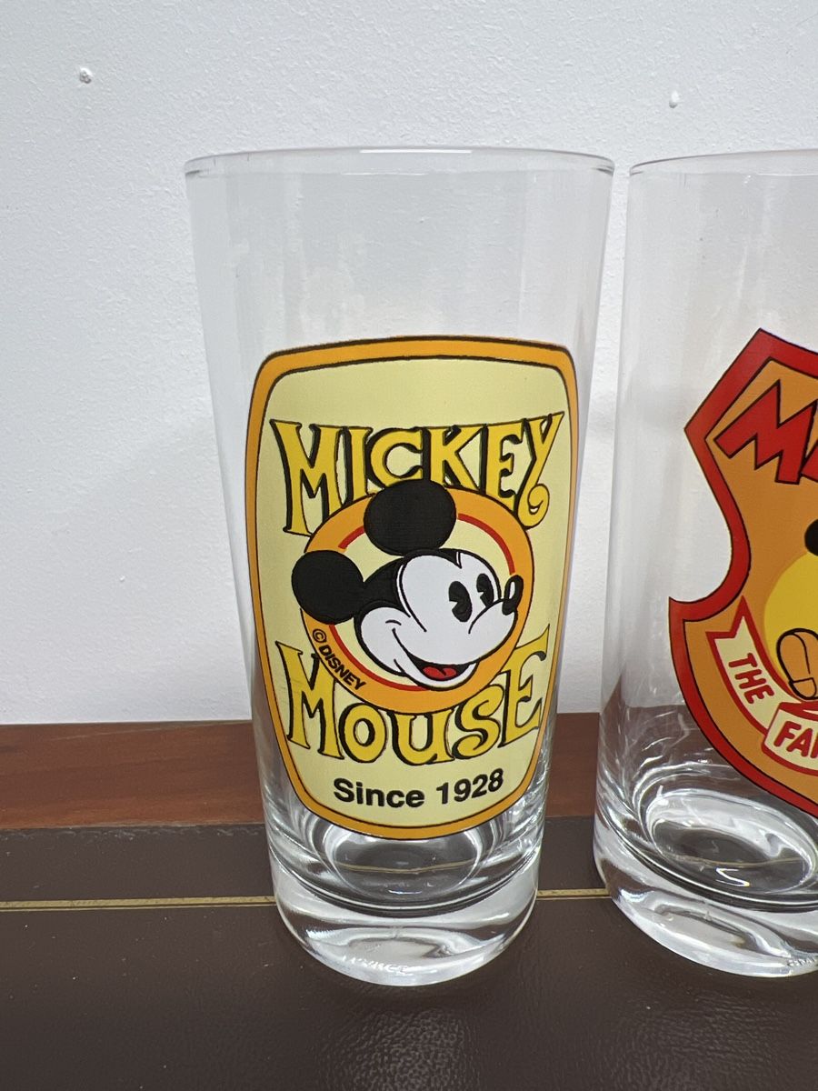 Gläser: 5 Verres Mickey Mouse Vintage Disney – Gebraucht aus Bôle von K200C 1