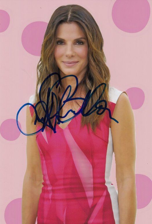 Autografi: Sandra BULLOCK TOP AUTOGRAMM – Usato da Egg b. Zürich venduto da Dbunny