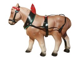unbespieltes, grosses Steha Pferd mit Originalbox