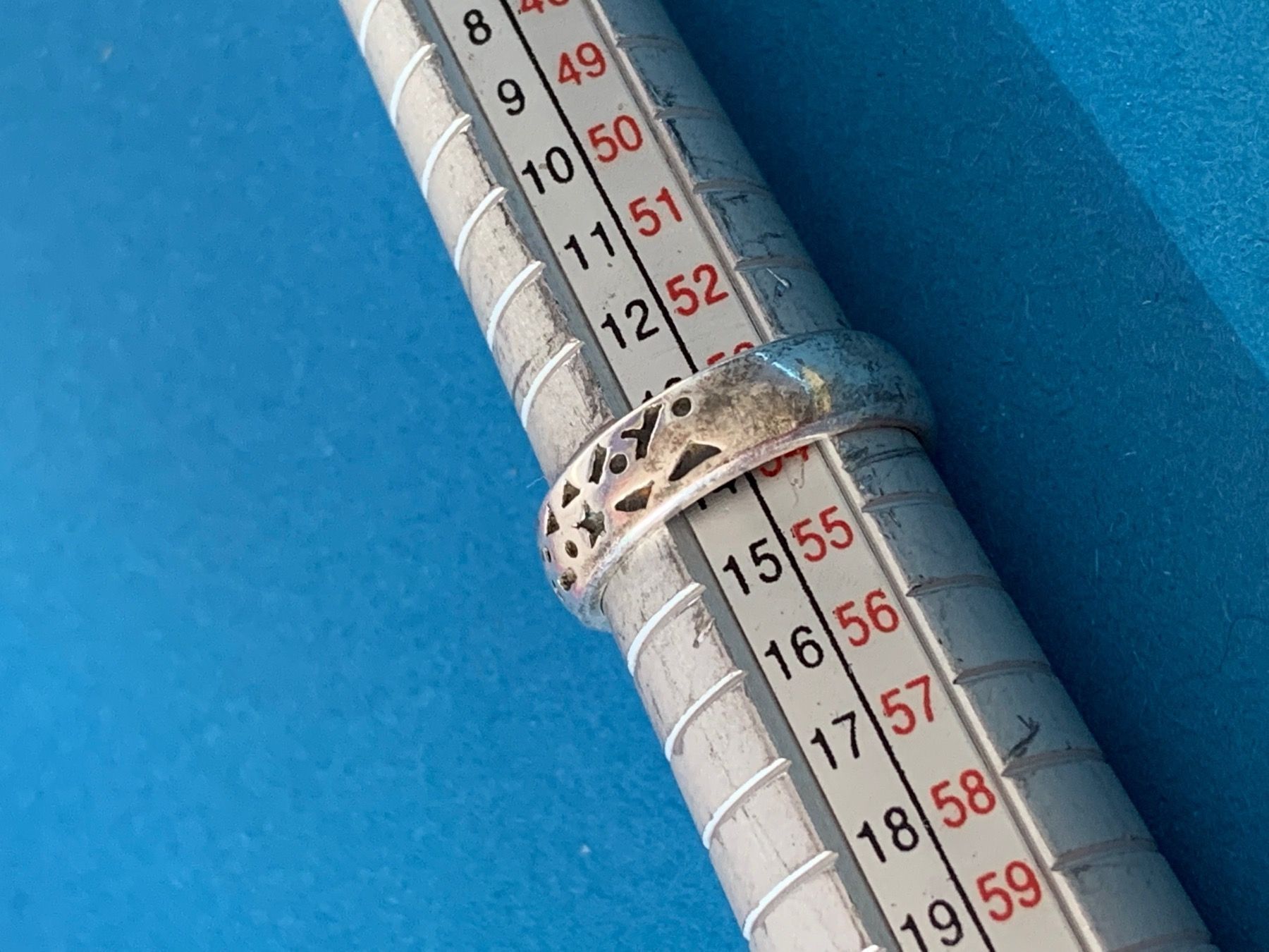 Ringe: Silberrring Stern/Dreieck gr.54 – Gebraucht aus Dittingen von Bellevista 4