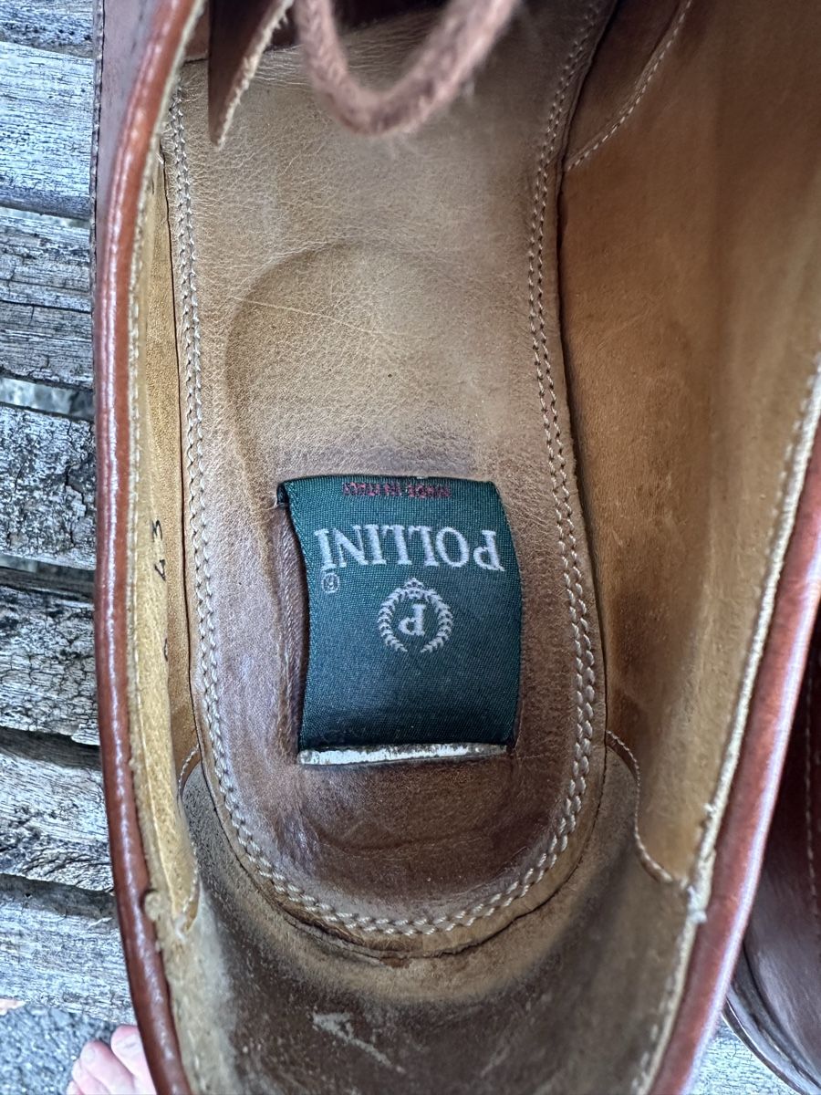 Scarpe da uomo: Pollini Schnürschuhe Cognac gr.43 – Nuovo (secondo la descrizione) da Samstagern venduto da 118palla 5