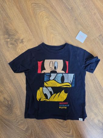 T-Shirt, Shirt Mickey, Donald, Pluto Gr. 110 Gap