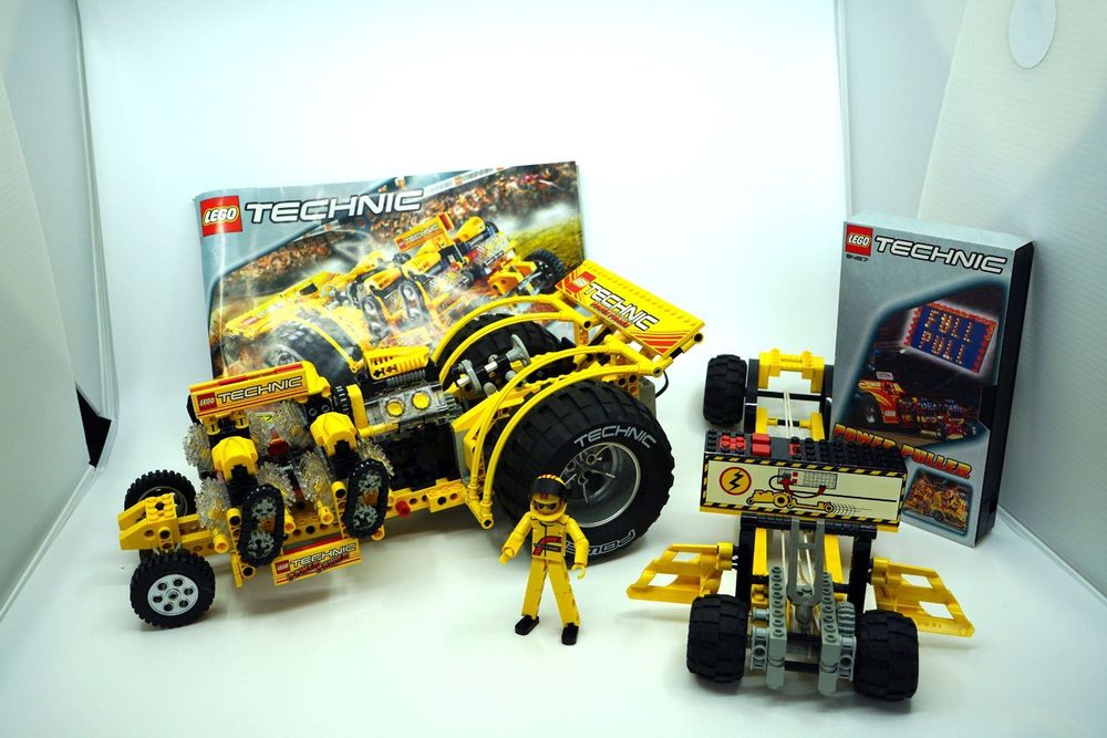tracteur pulling lego