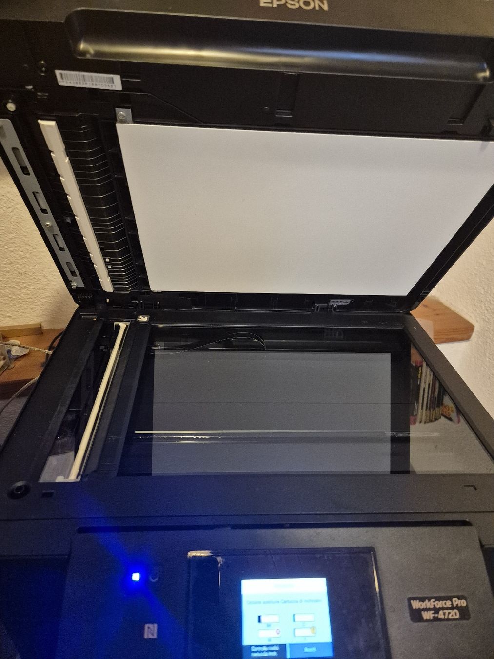 Epson Fotokopierer: Epson Workforce Pro WF-4720 e colori ricaricati – Gebraucht aus Torricella von Denny91 1