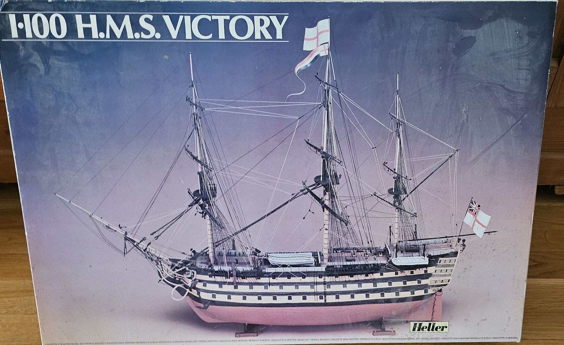 Heller Kit di modellismo & Modellini statici: Heller 1:100 H.M.S. Victory Modellbausatz Schiff Bausatz – Nuovo (secondo la descrizione) da Uster venduto da CosyBlue
