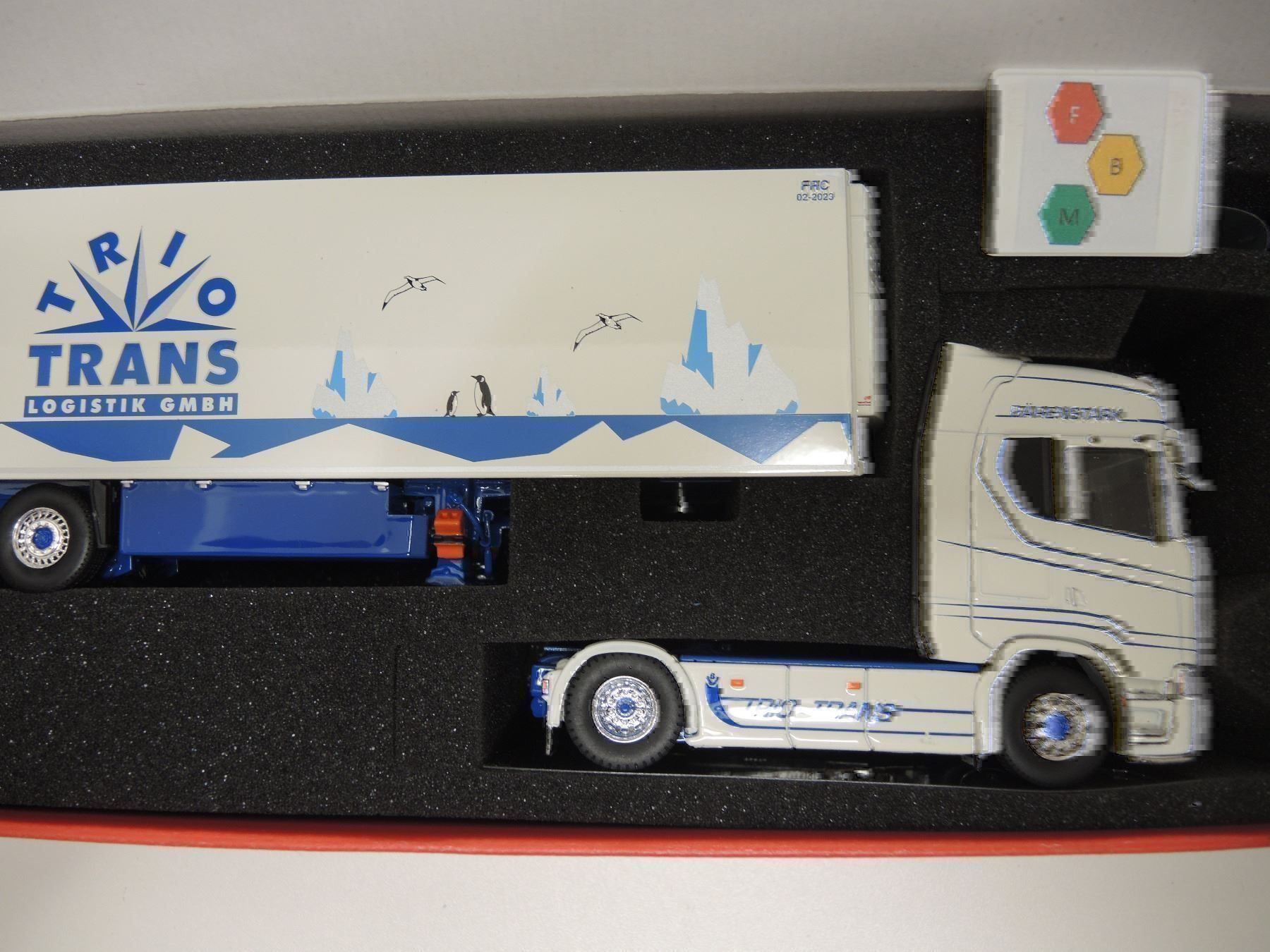 Tekno Kit di modellismo & Modellini statici: Tekno Scania Trio Trans – Nuovo e nell'imballaggio originale da Dagmersellen venduto da FBM-Bacheli 1