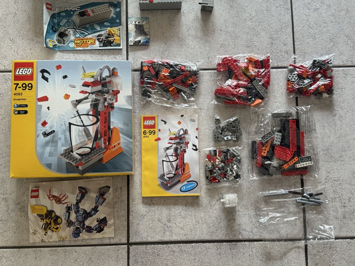 Lego Kit di costruzioni: Lego 4093 & 8735 mit Motoren – Usato da Kaiseraugst venduto da 420n 3