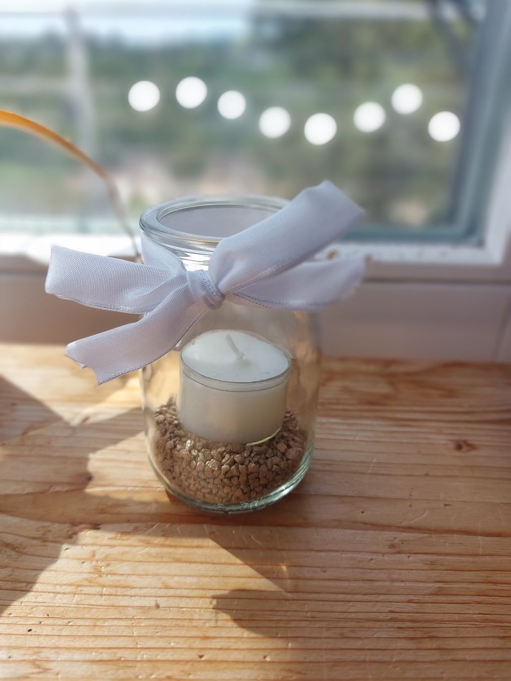 Tutte le decorazioni: 8x Dekoglas mit weisser Schleife – Usato da Zollikofen venduto da san_w2xs 1