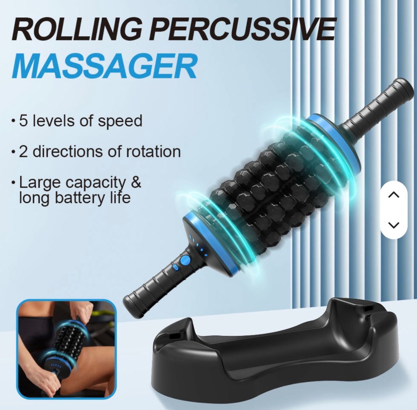 Dispositivi per massaggi: neuer elektrischer Massageroller – Nuovo (secondo la descrizione) da Rüfenach AG venduto da dreen87