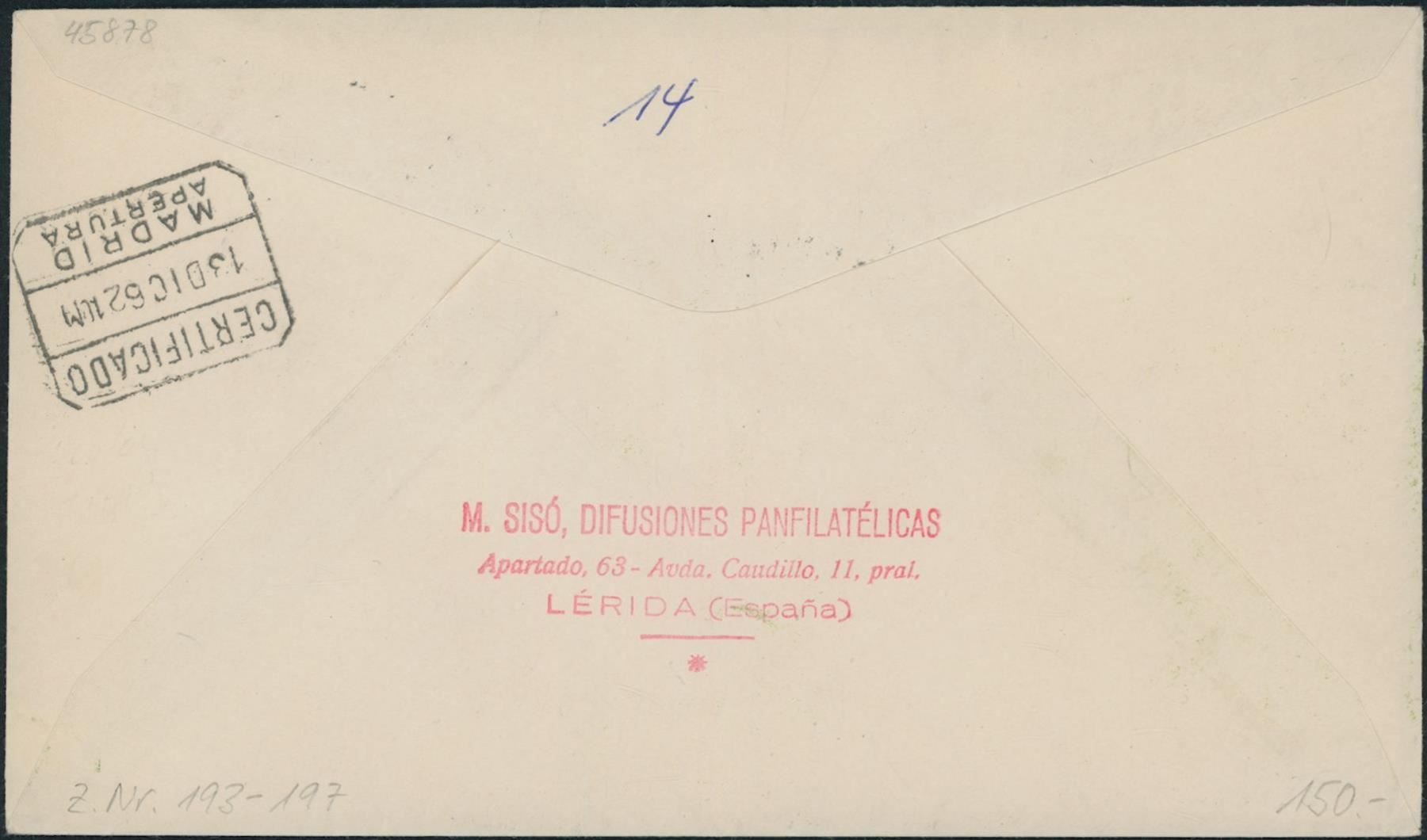 Tous les timbres: 1962 - Pro Juventute - FDC ET – D'occasion à Schindellegi par leecollect 1