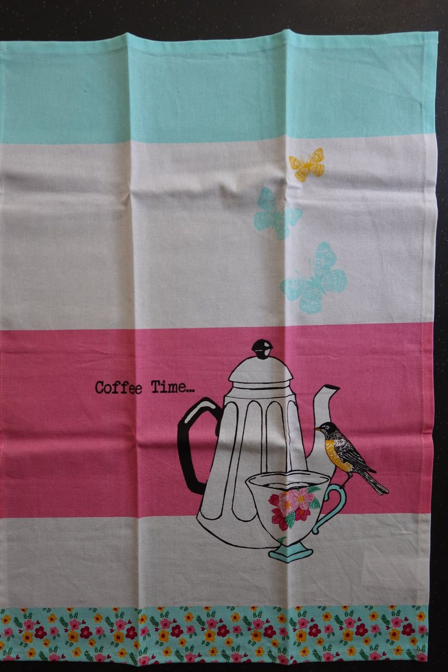Küchentücher: Neu Handtuch Geschirrtuch Coffe Time 71 x 50 cm – Neu (gemäss Beschreibung) aus Jona von simongarden