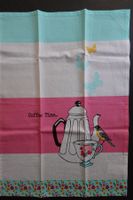 Neu Handtuch Küchentuch Geschirrtuch Coffe Time 71 x 50 cm