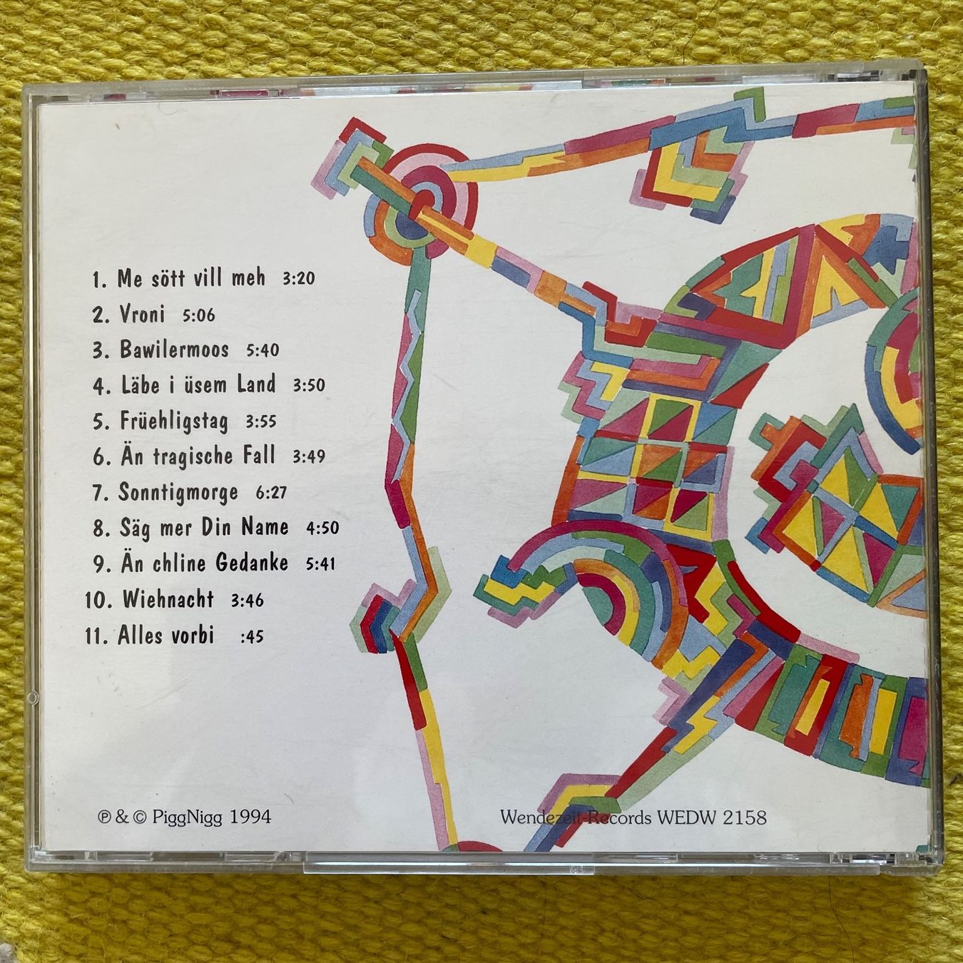 CD: PIGGNIGG-LÄBÄ I ÜSEM LAND – Usato da Rorschacherberg venduto da CD-Roli 1