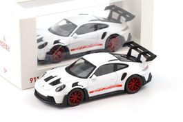 Porsche 911 / 992 GT3 RS seit 2023 weiss / schwarz / rot