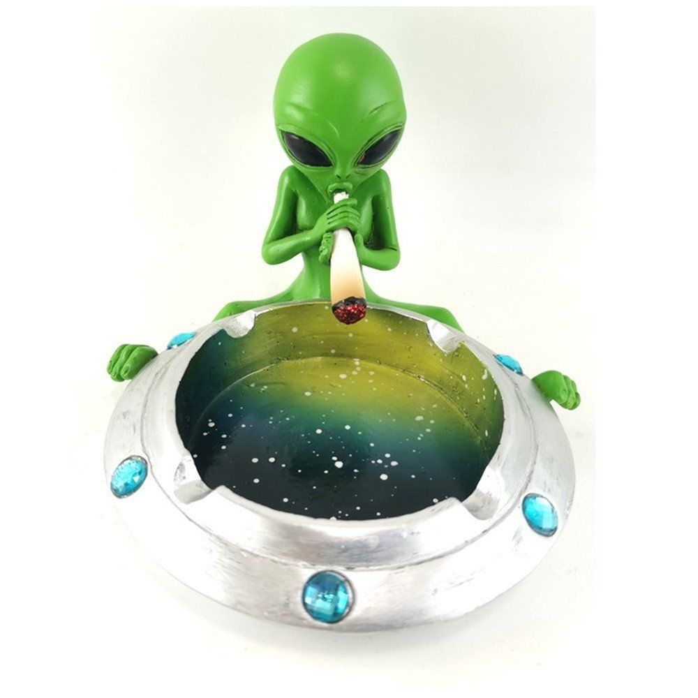 Portacenere: Aschenbecher UFO Alien Paul – Nuovo e nell'imballaggio originale da Pfungen venduto da evala50