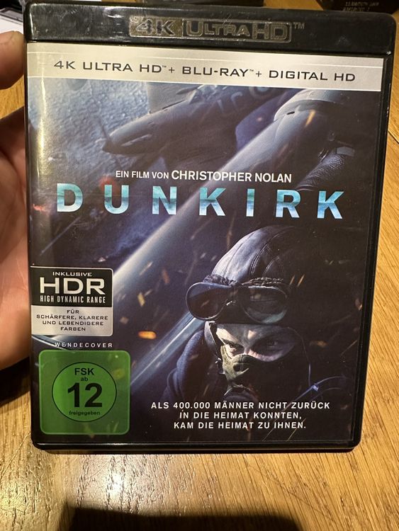 Dunkirk 4K ultra HD Bluray 3 Disc Edition (Gebraucht) in Benken ZH für ...