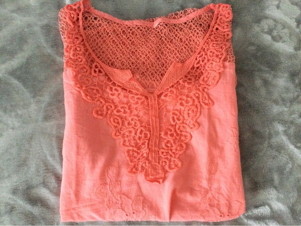 Camicette: Bluse / Shirt mit Spitzen  – Usato da Villnachern venduto da Anita2006 3