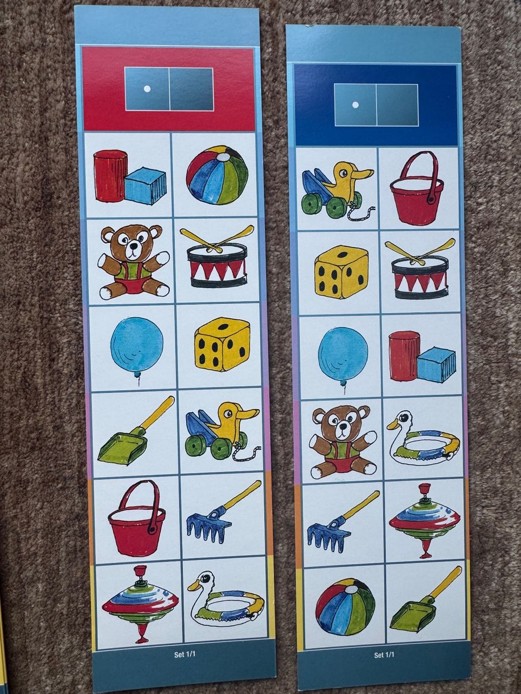 Giochi: Flocards  Set 1. - ohne Schachtel – Usato da Aarau venduto da Kilauea 2
