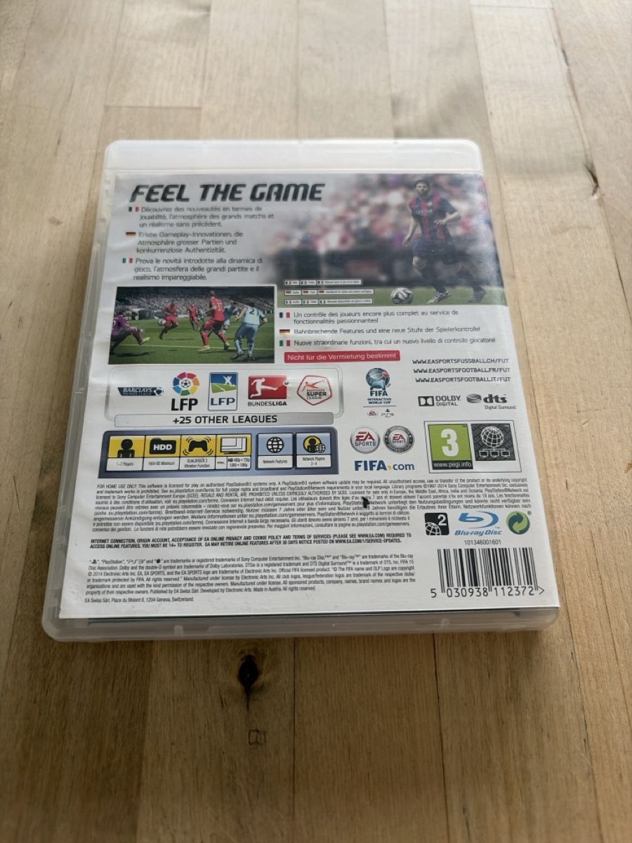 Sony Jeux: PS3 Fifa 15 – Neuf (Voir description) à Zürich par msxmsx 1
