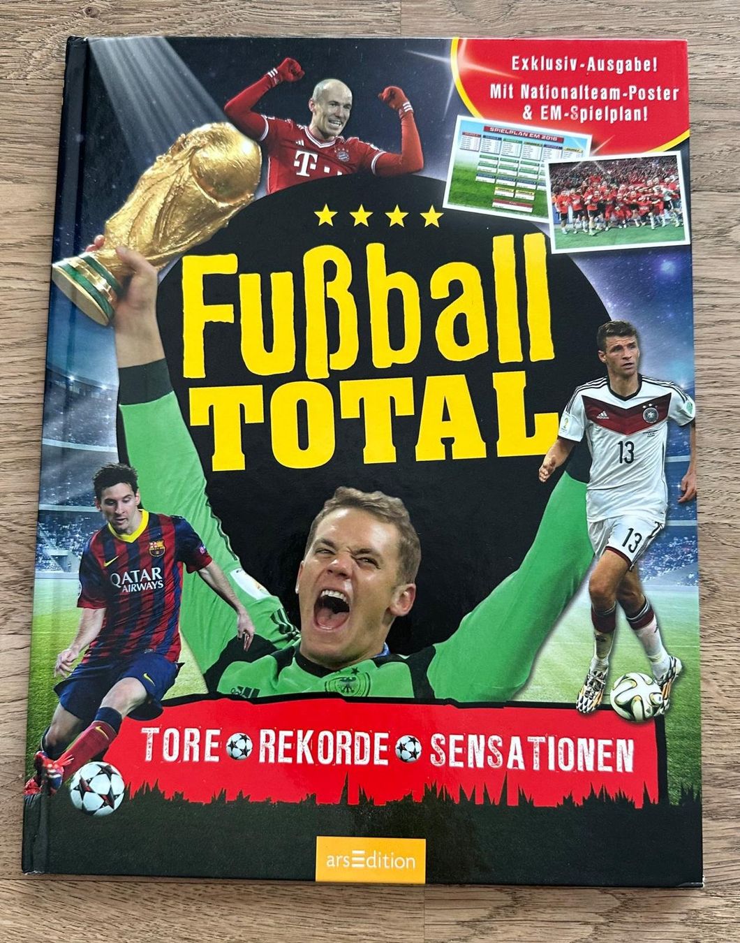 Libri: Fussball Total - Tore, Rekorde, Sensationen – Nuovo (secondo la descrizione) da Rorschach venduto da harry-the-great