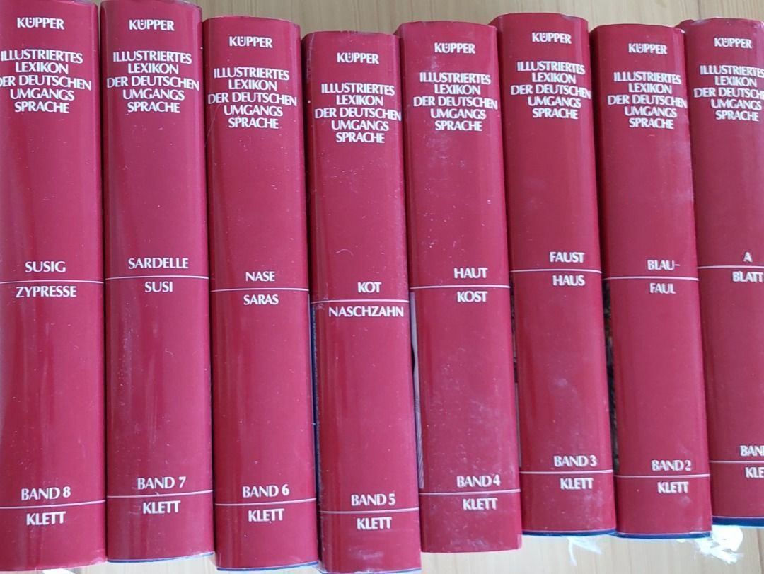 Libri: Illustriertes Lexikon, Küpper,  8 Bände – Usato da Zürich venduto da t24_de 1