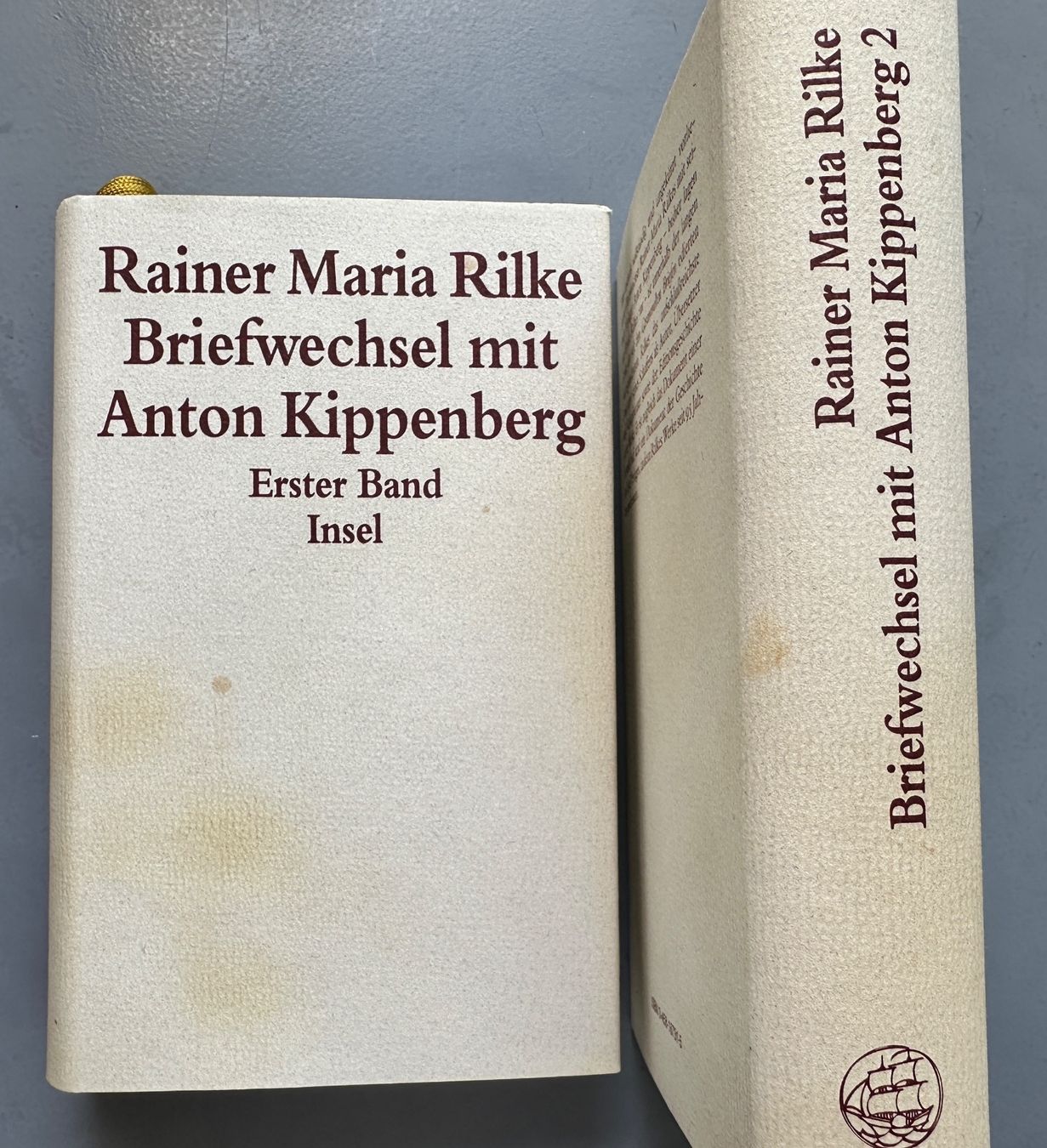 Libri: Rainer Maria Rilke: Briefwechsel mit Anton Kippenberg. – Usato da Zürich venduto da allp