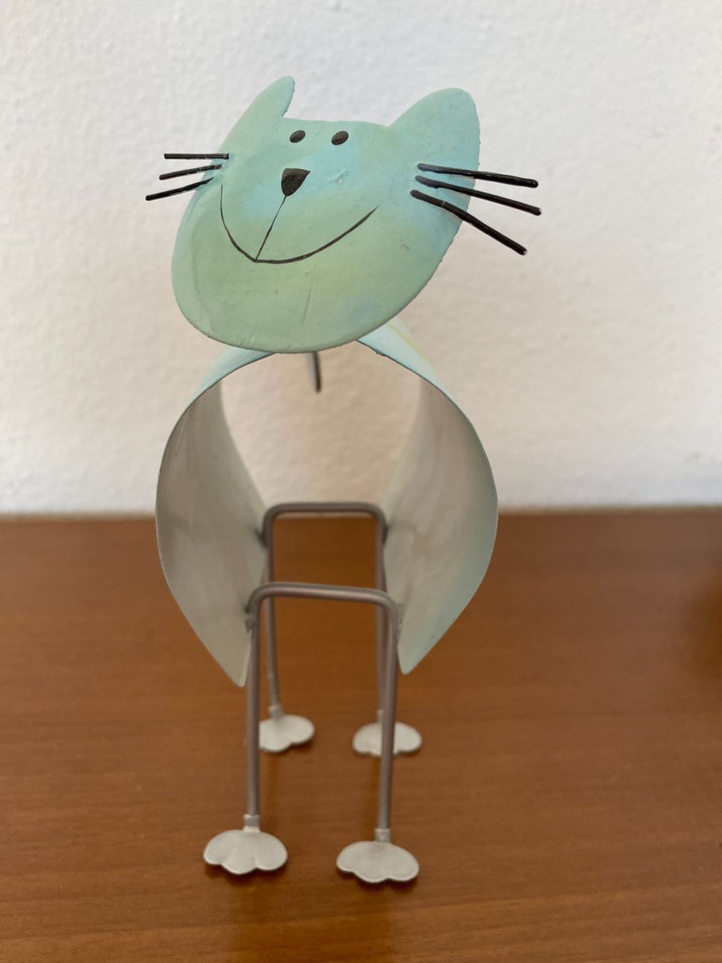 Statuette: lustige Blechkatze – Usato da Schlieren venduto da Trudyschoe 1