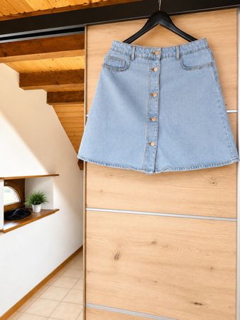 Jupe en jean – Taille L 🩵